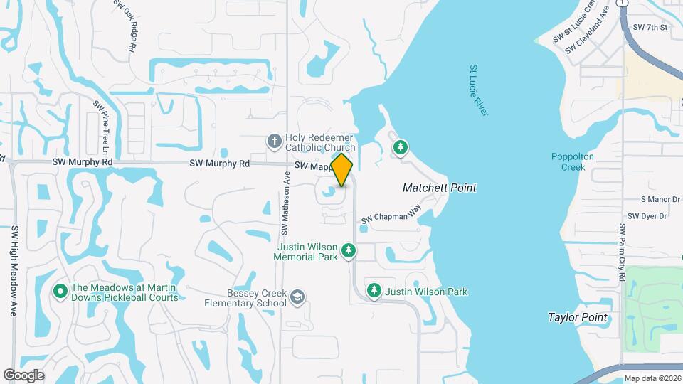 1634 SW Crossing Cir Mapa y Detalles de la Ubicación