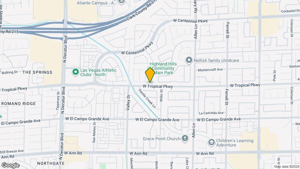 6005 Highland Gardens Dr Map and Location Details