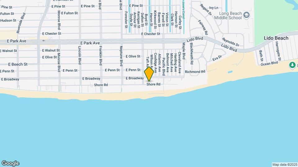 711 Shore Mapa y Detalles de la Ubicación