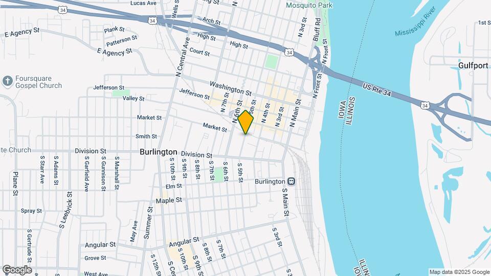 116 N 5th St Mapa y Detalles de la Ubicación