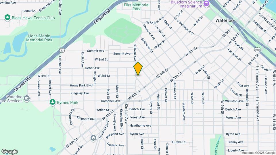 407 Bayard St Map and Location Details