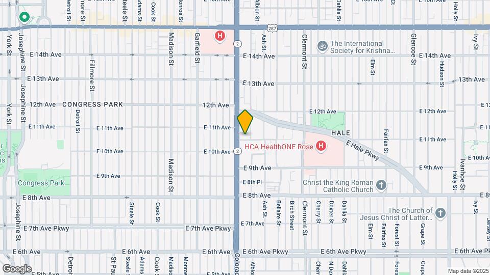 4021-4065 E 11th Ave Mapa y Detalles de la Ubicación