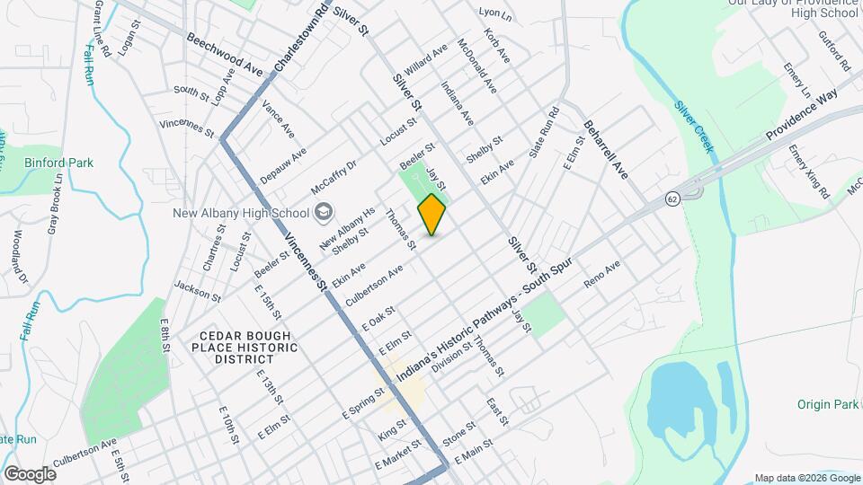 1915 Culbertson Ave Map and Location Details