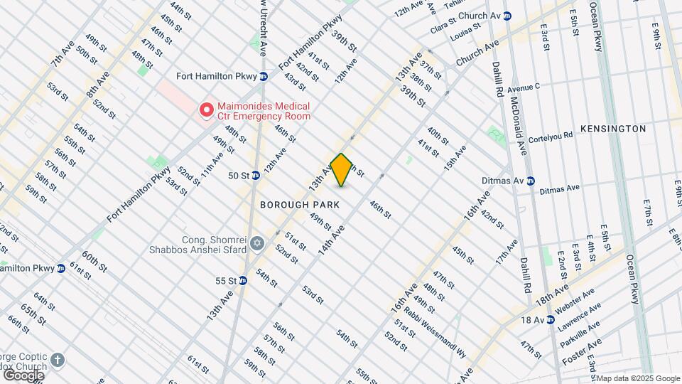 1343 47th St Map and Location Details