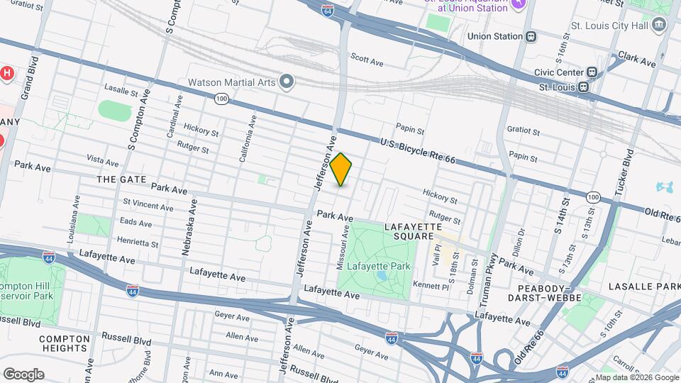 2321 Rutger St Mapa y Detalles de la Ubicación