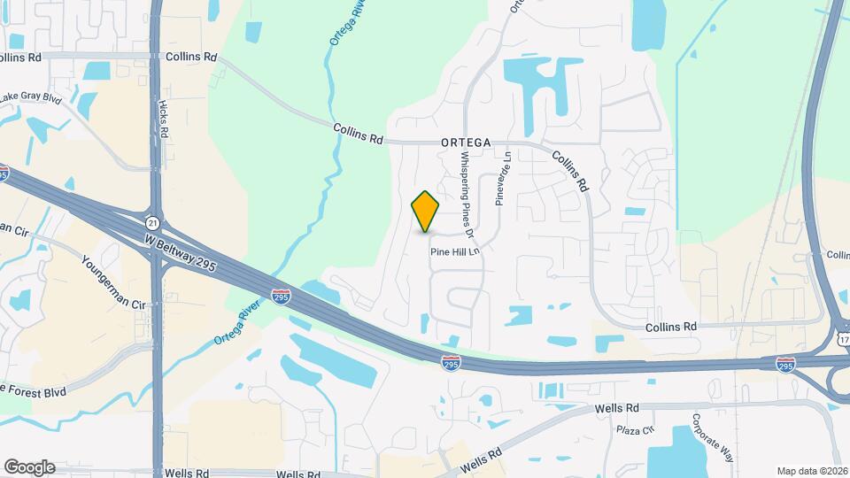 8536 Colony Pine Cir W Map and Location Details