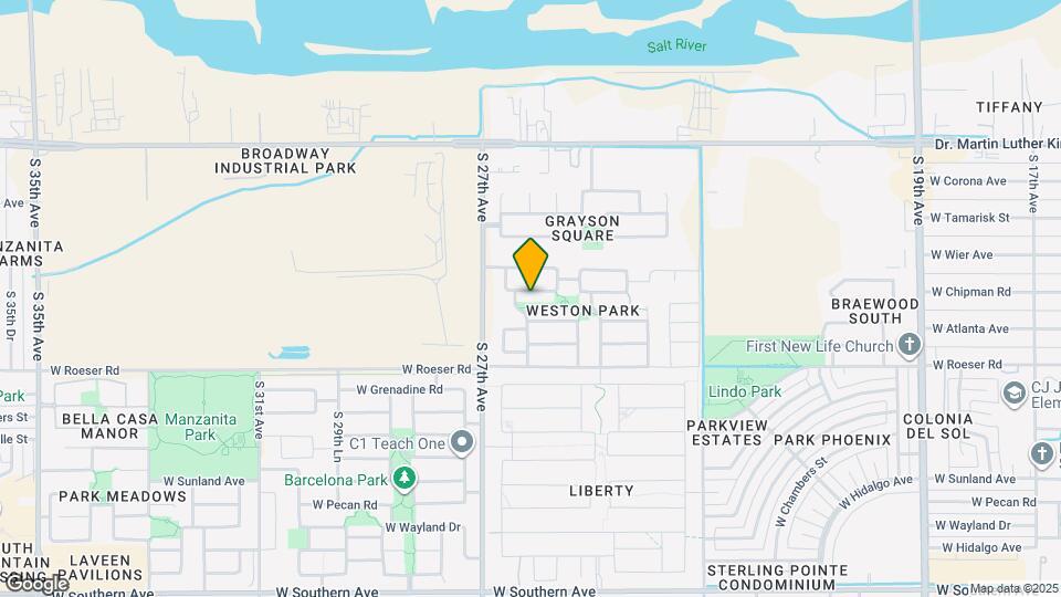 2611 W Bloch Rd Map and Location Details