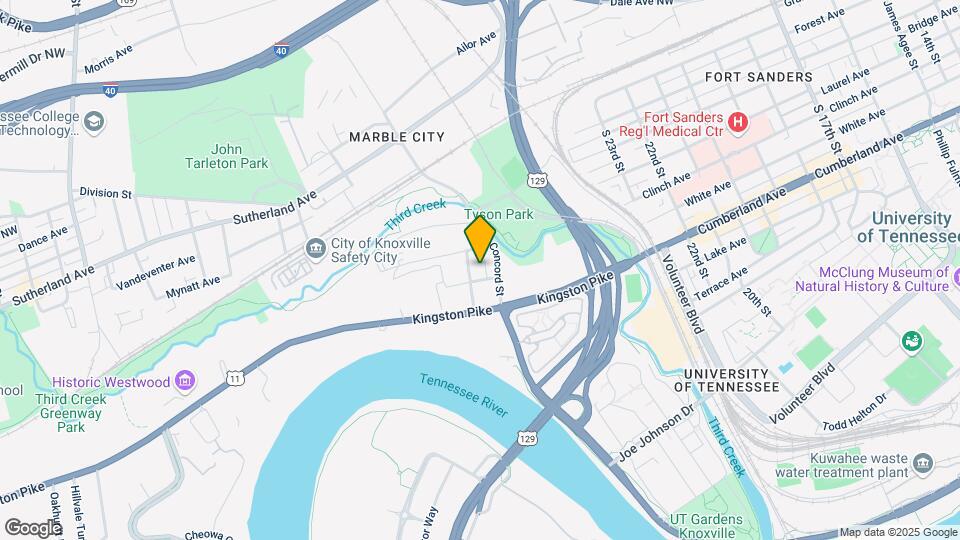 Sullins St Mapa y Detalles de la Ubicación