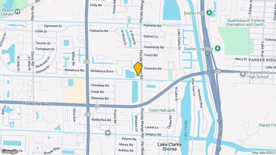 1467 Lake Mango Way Map and Location Details