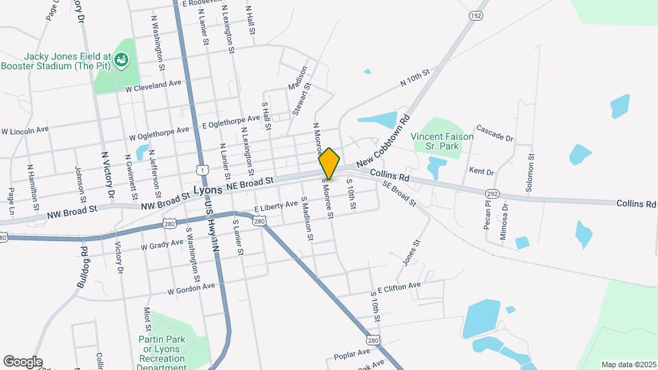 115 S Monroe St Map and Location Details