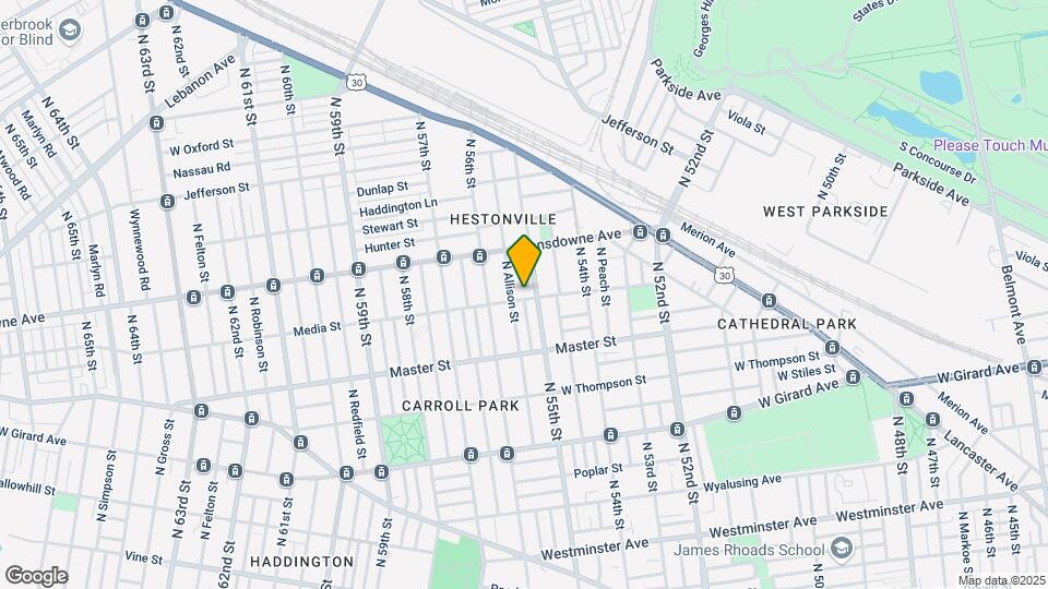 5513 Media St Map and Location Details