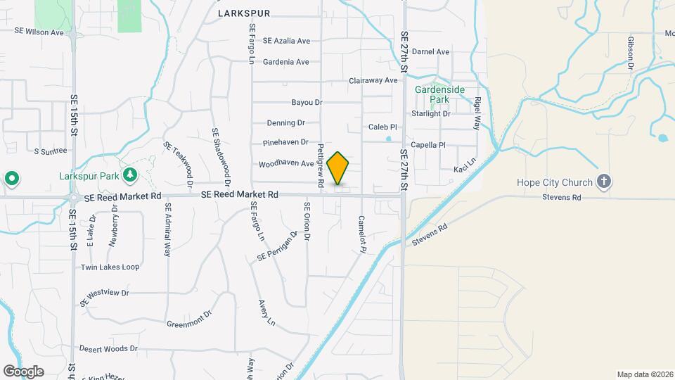 21116-21124 SE Reed Market Rd Map and Location Details