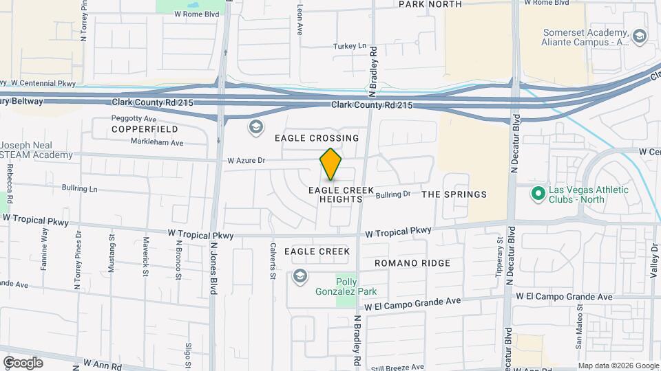 6113 Crystal Talon St Map and Location Details
