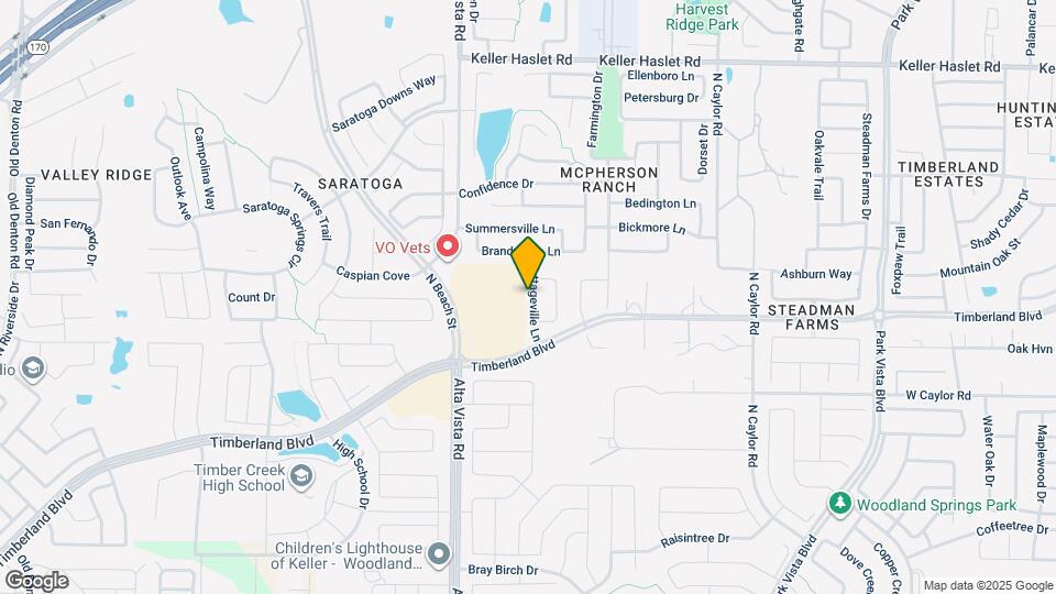 12541 Cottageville Ln Map and Location Details