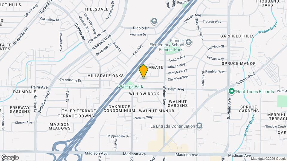 5025 Buffwood Way Map and Location Details