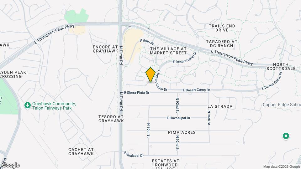 20359 N 89th Way Map and Location Details