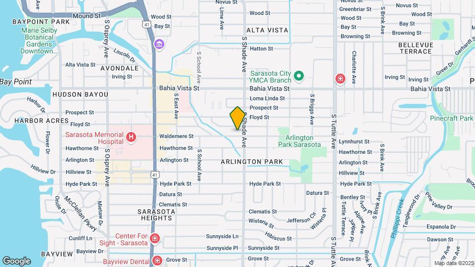 2365 Waldemere St Map and Location Details