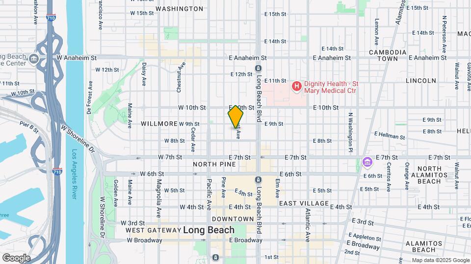 835 Locust Ave-Unit -517 Map and Location Details