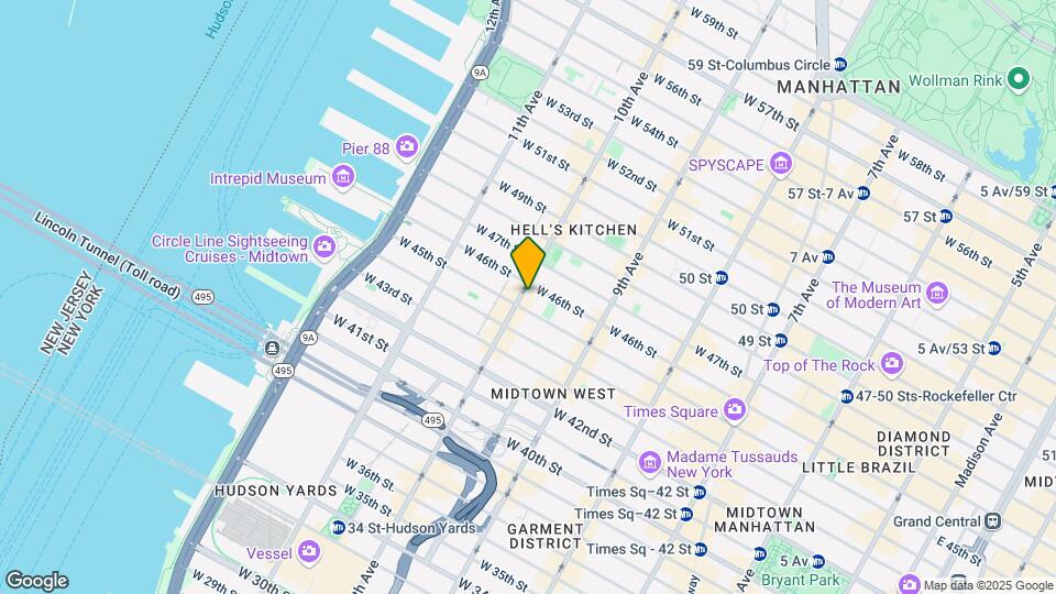 644 Tenth Avenue Map and Location Details