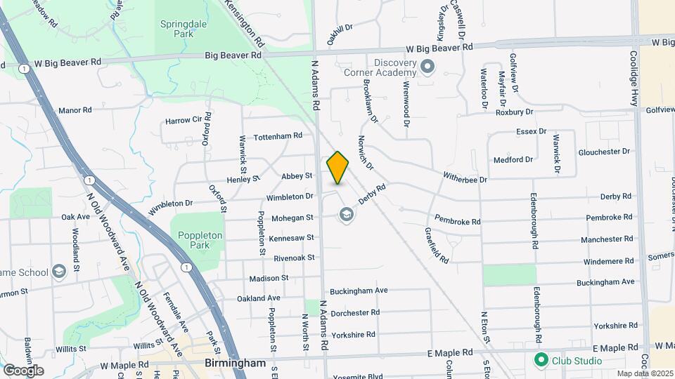 1225 Derby Rd, Unit Derby Map and Location Details