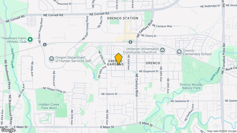 547 NE 61st Pl Map and Location Details