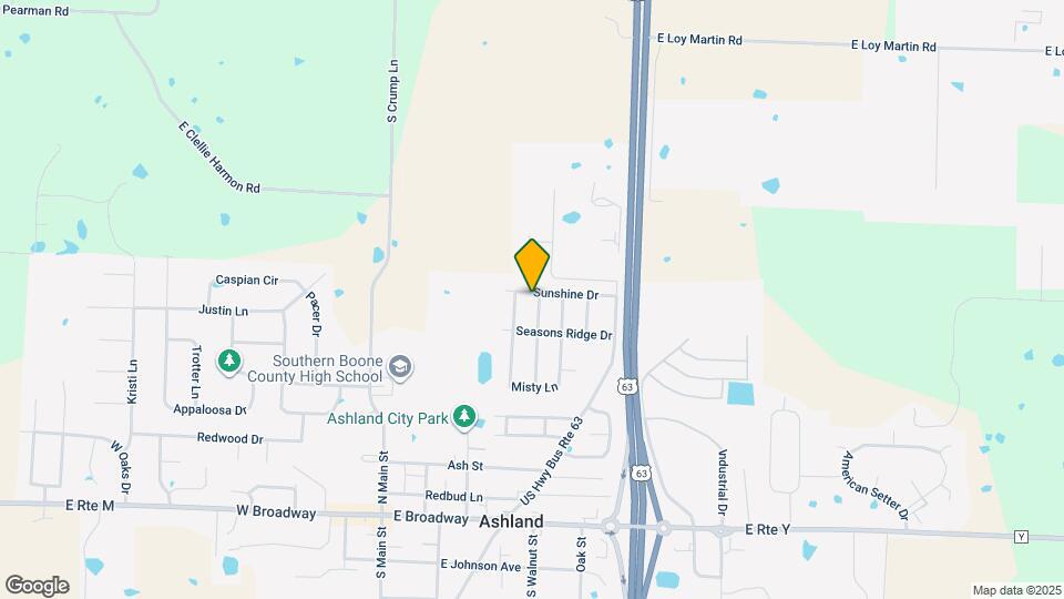 607 Winter Way Dr Map and Location Details