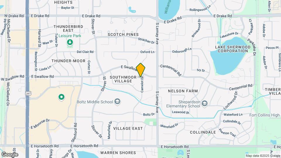 915 Camelot Ct, Unit 915 Map and Location Details
