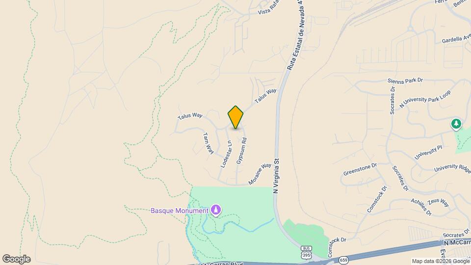 3625 Gypsum Rd Map and Location Details