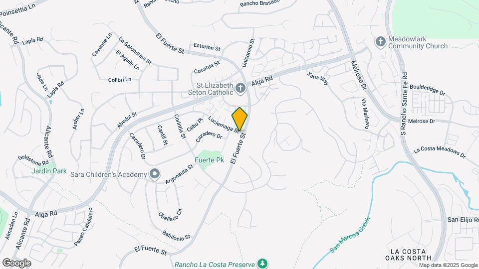 6801 El Fuerte St Map and Location Details