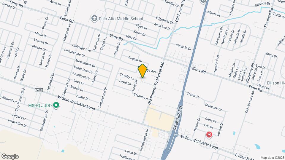 1103 Lansberry Ct Map and Location Details