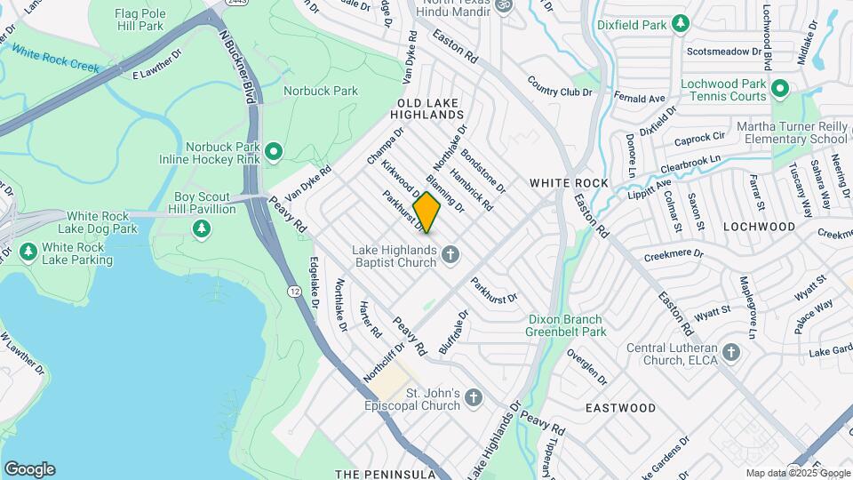 541 Parkhurst Dr Map and Location Details