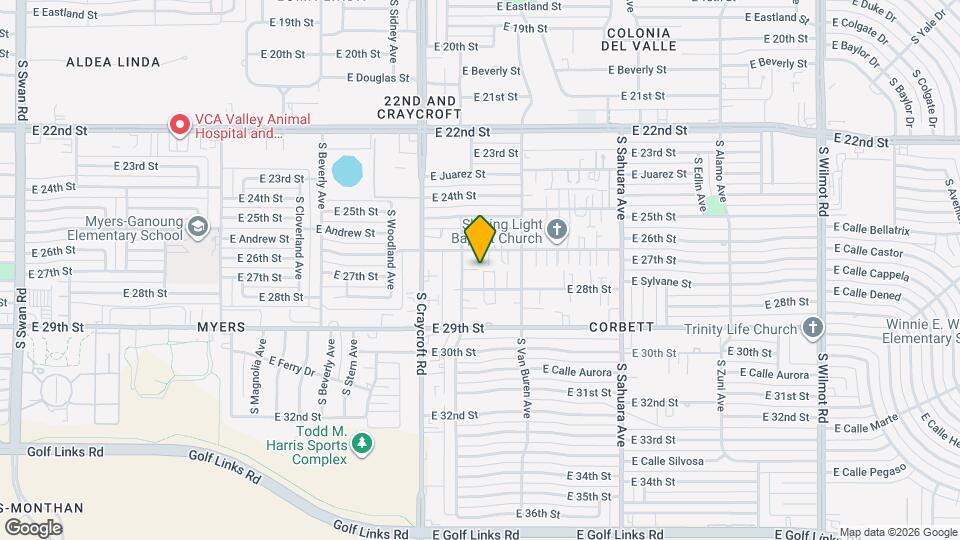 1635 S Jefferson Ave Map and Location Details