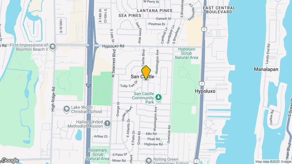 7303 Thatcher Ave Map and Location Details