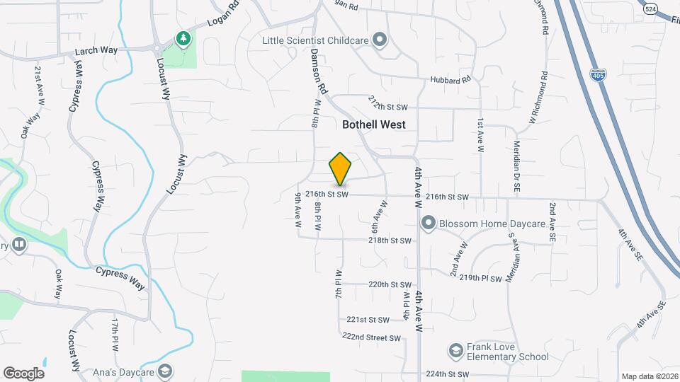 707 216th St SW Map and Location Details