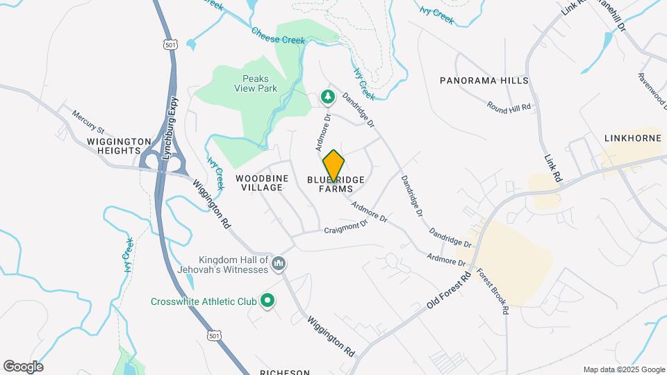 1113 Ardmore Dr Map and Location Details