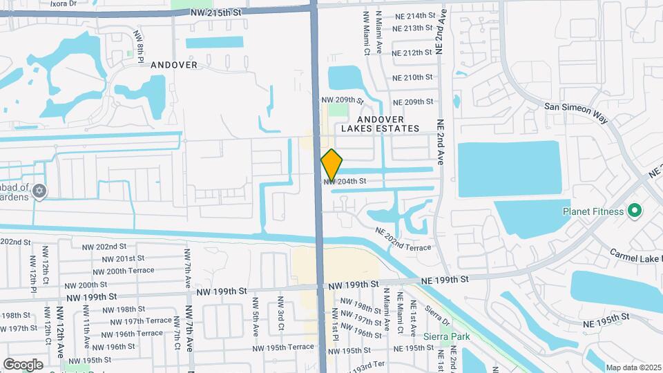 170 NW 204th St Map and Location Details