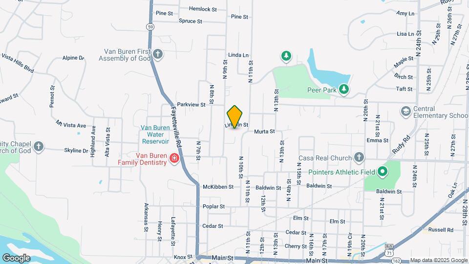 717 Lincoln Hill Cir Map and Location Details