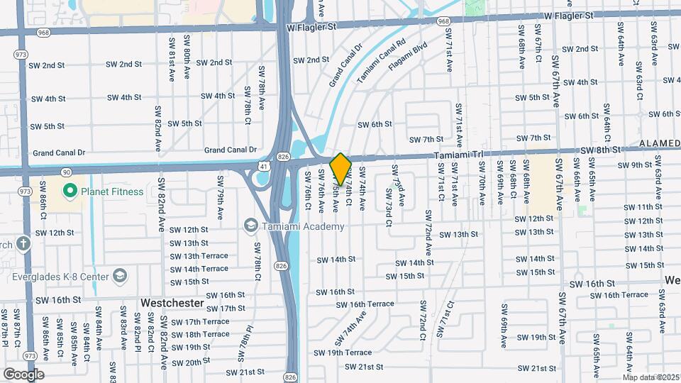 7499 SW 10th St Map and Location Details