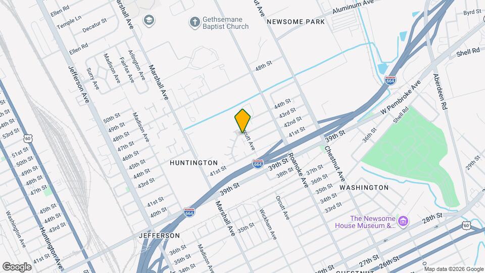 4249 Orcutt Ave Mapa y Detalles de la Ubicación