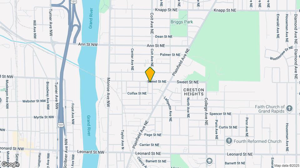 1575 Coit Ave NE Map and Location Details