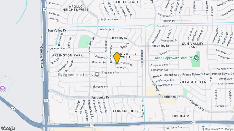 4917 Ajax Ct Map and Location Details