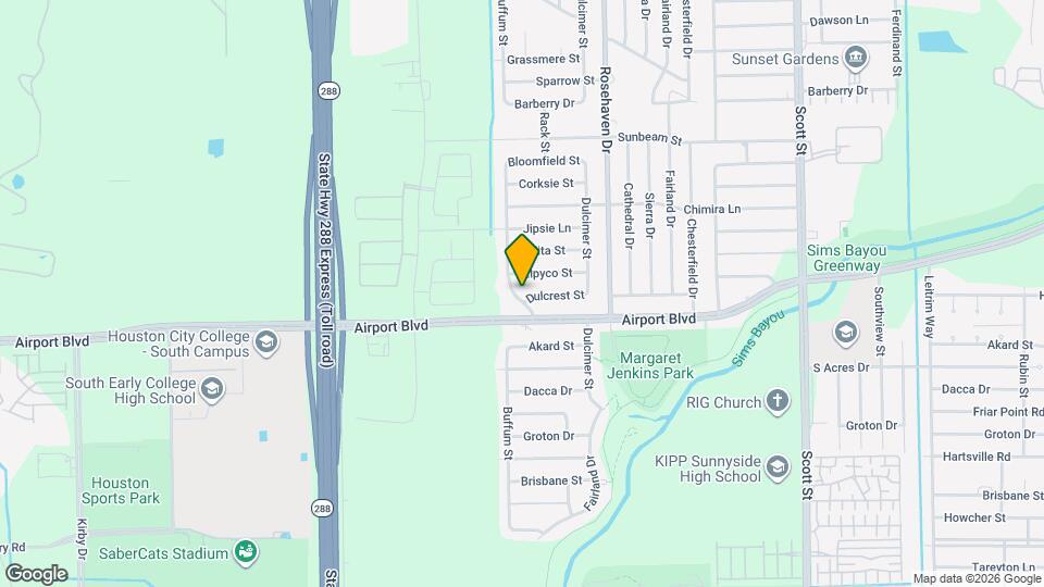10613 Buffum St Map and Location Details