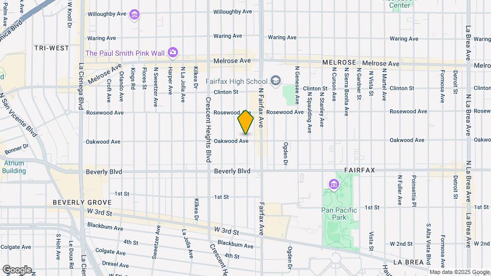 409 Hayworth Ave Map and Location Details
