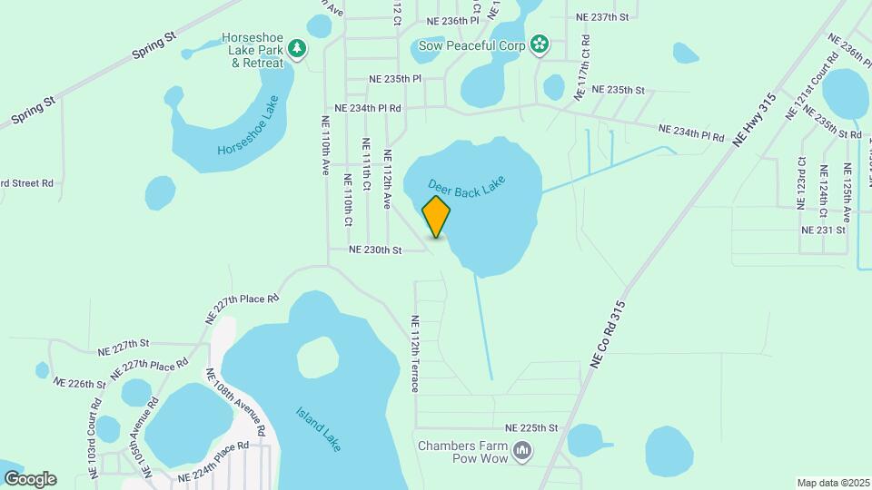 23031 NE 112th Court Rd Map and Location Details