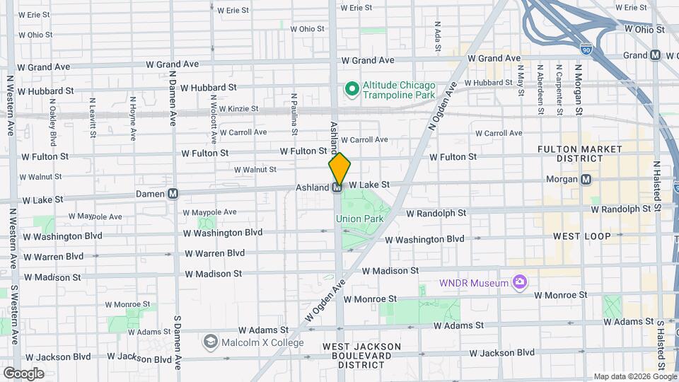 187 N Ashland Ave Mapa y Detalles de la Ubicación