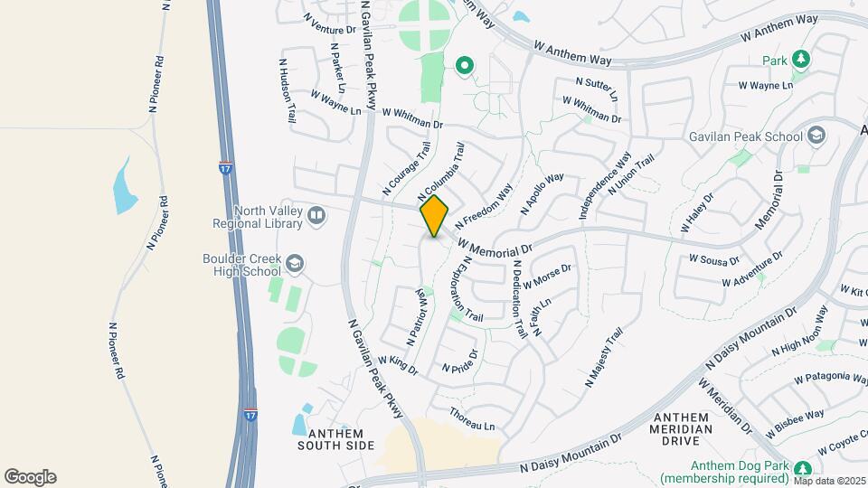 3453 W Webster Ct Map and Location Details