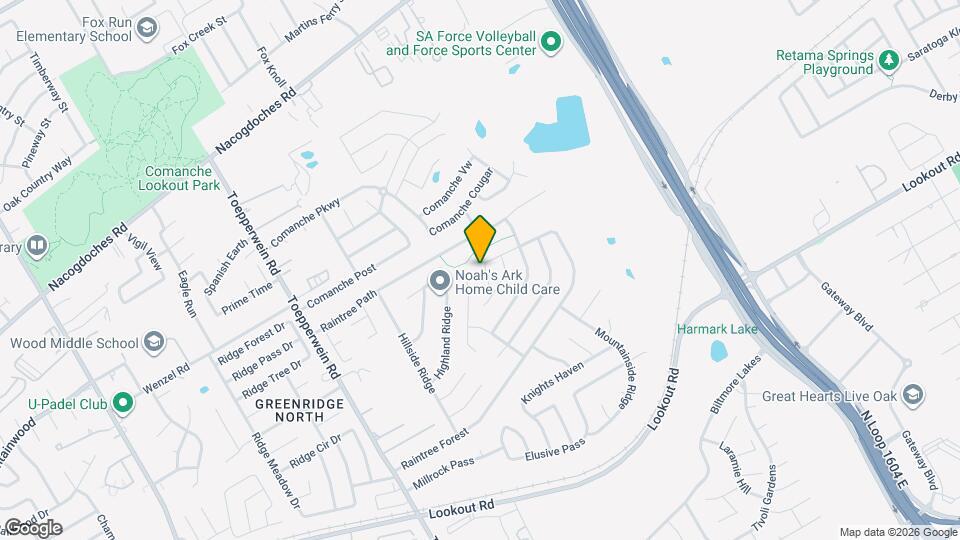 7119 Rock Blf Map and Location Details