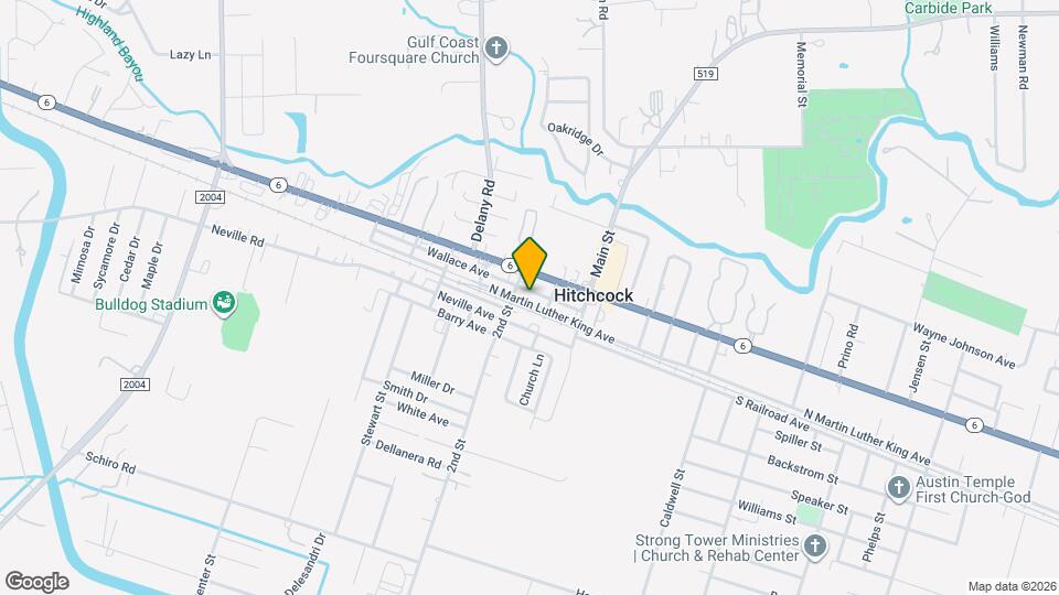 7917 N Martin Luther King Ave Map and Location Details