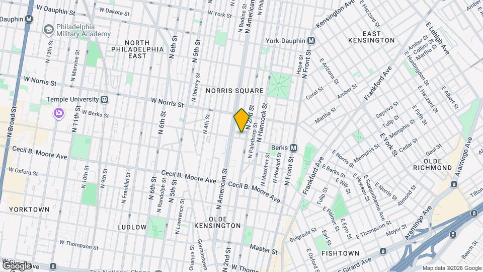 1903 N Philip St Map and Location Details