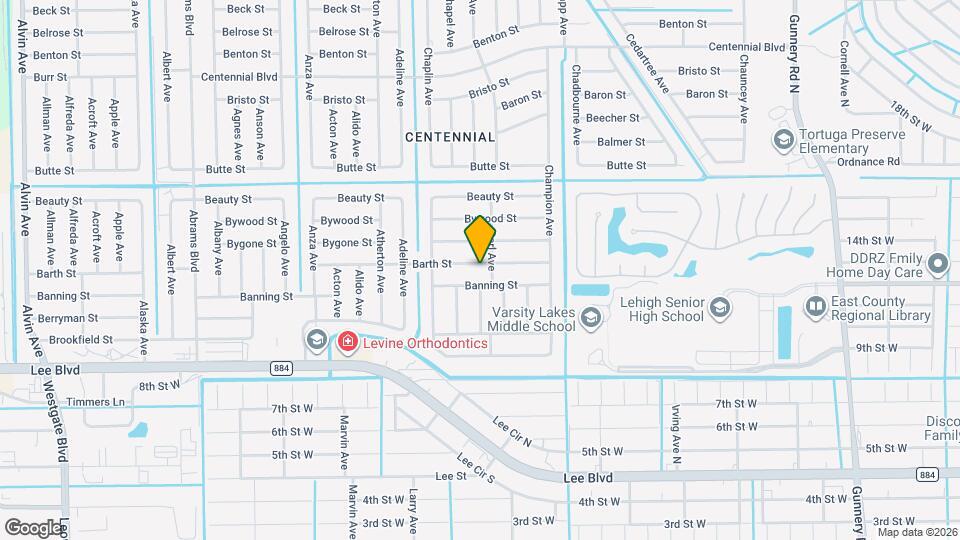 5003 Barth St Map and Location Details